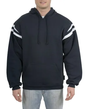 Sport-Tek - Pullover Hooded Sweatshirt with Mesh Arm Stripe.  F261