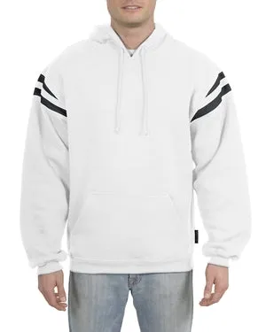 Sport-Tek - Pullover Hooded Sweatshirt with Mesh Arm Stripe.  F261