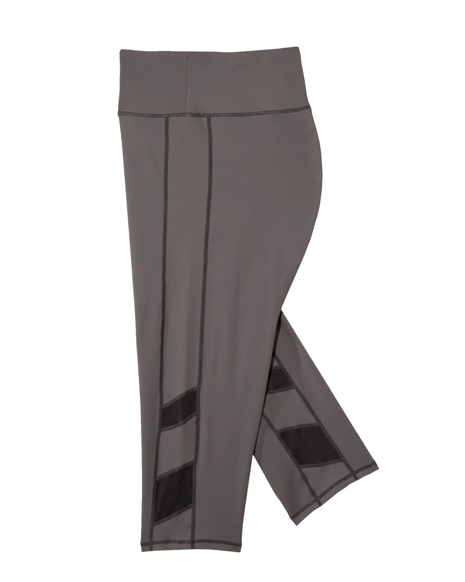 Sunland Capri Tights | Charcoal Grey