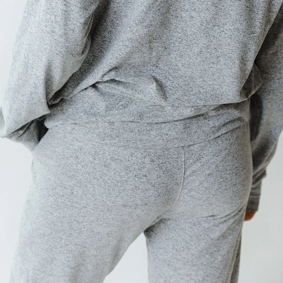 Travel Joggers, Heather Grey