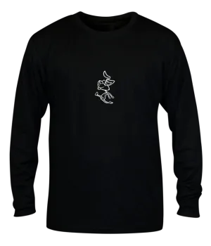 Unisex Reflective Long Sleeve Shirt - 2 Speeds Rabbit