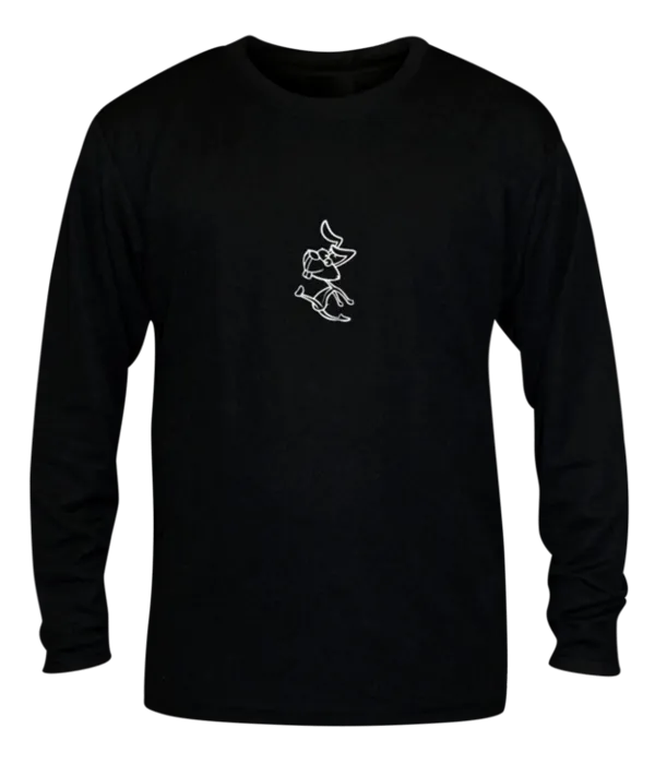 Unisex Reflective Long Sleeve Shirt - 2 Speeds Rabbit