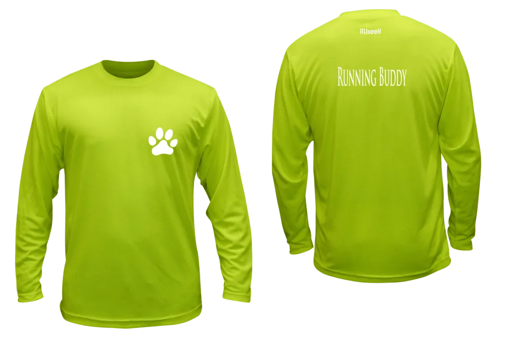 Unisex Reflective Long Sleeve Shirt - Running Buddy