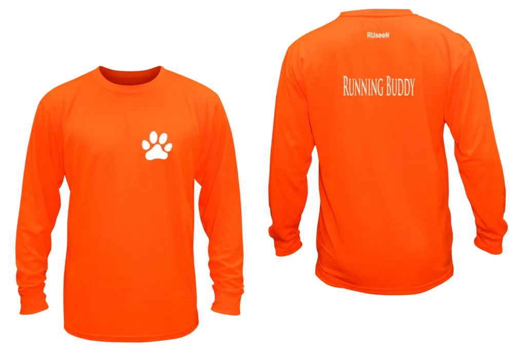 Unisex Reflective Long Sleeve Shirt - Running Buddy