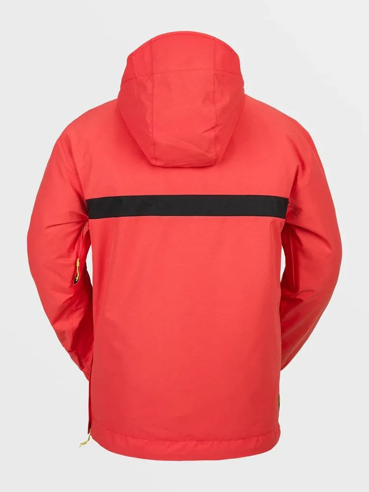 Volcom Longo Pullover Jacket - Orange