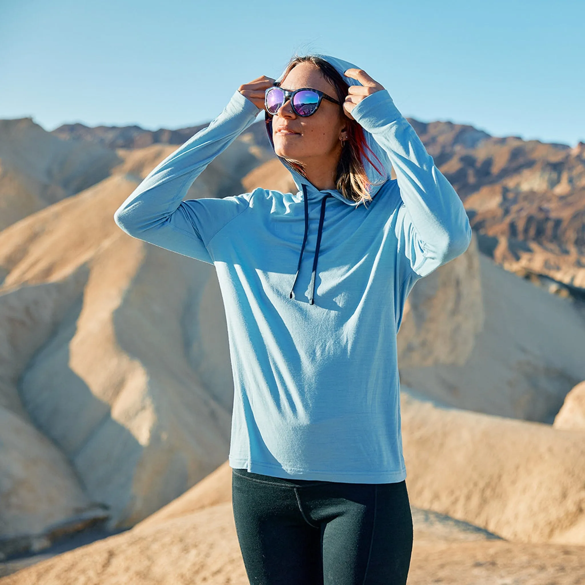 Women's Solstice Lightweight Wool Hoodie